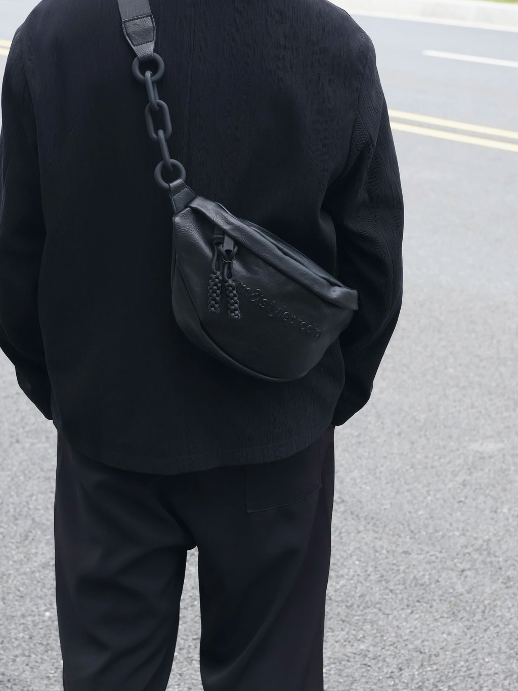 Men's Casual Crossbody Chest Bag Waterproof Waist Commuter Pack