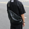 Men's Synthetic Leather Large Casual Shoulder Crossbody Bag