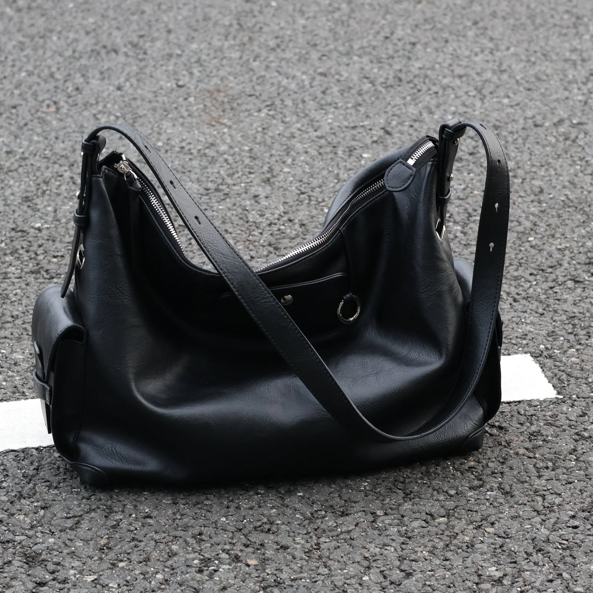 Men's Large Casual Commuter Crossbody Bag