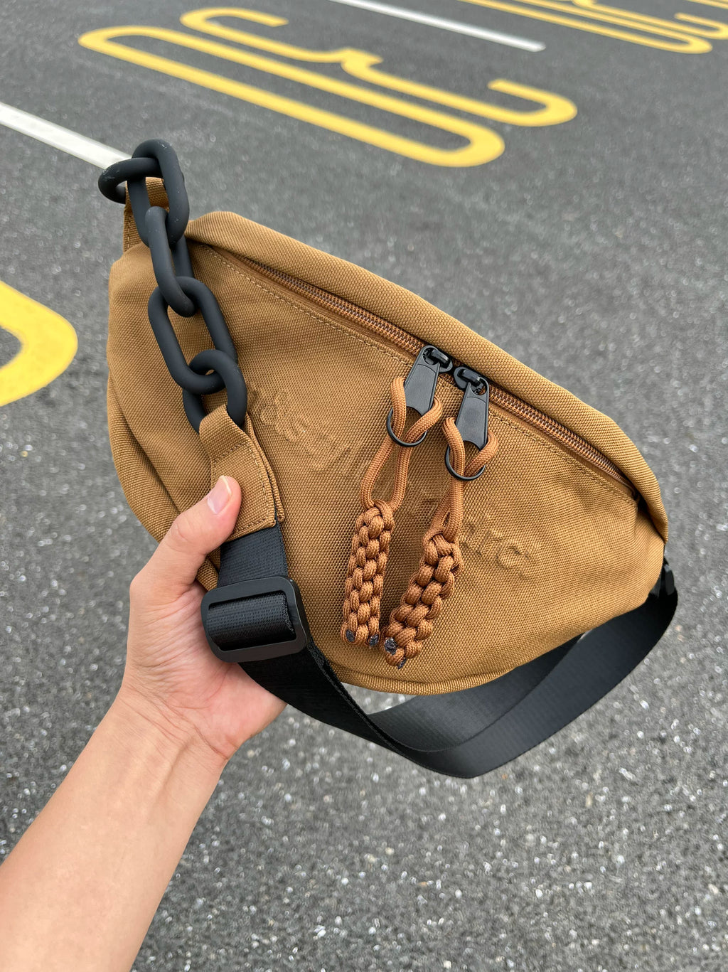 Men's Casual Crossbody Chest Bag Waterproof Waist Commuter Pack
