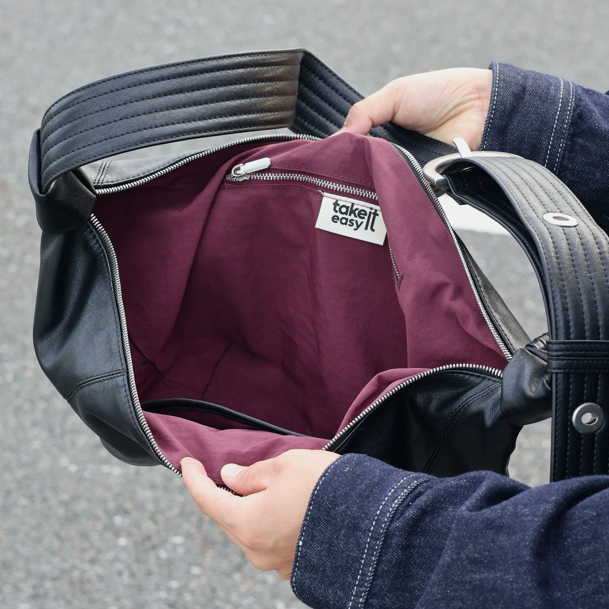 Men's Synthetic Leather Casual Shoulder Crossbody Chest Bag
