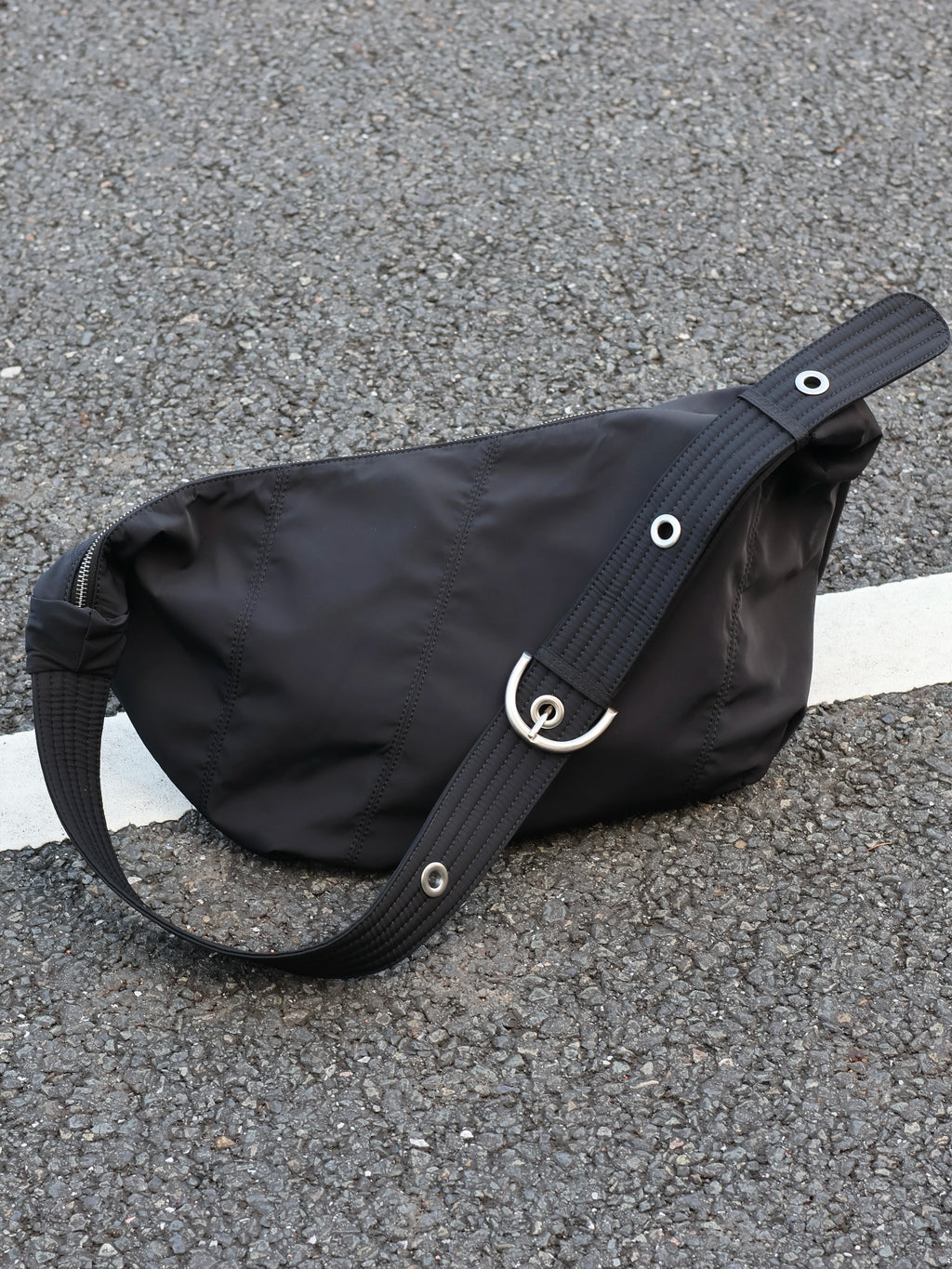 Men's Oxford Casual Commuter Dumpling Crossbody Bag