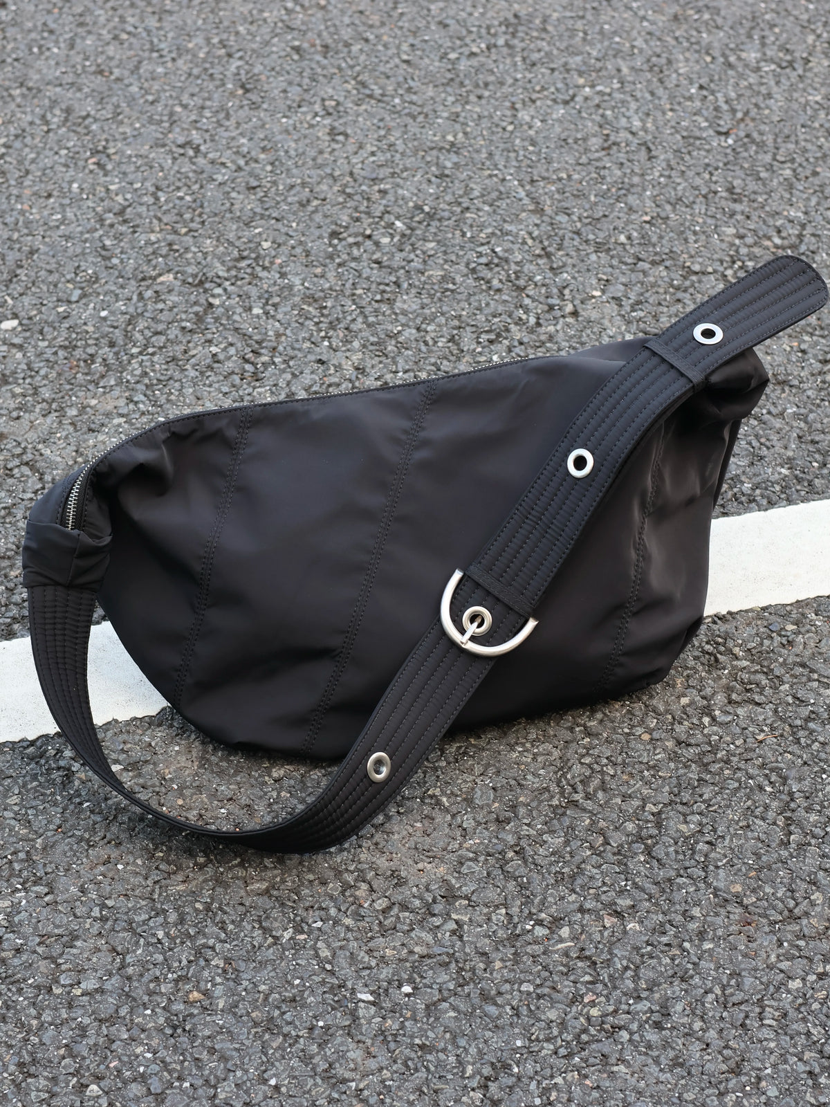 Men's Oxford Casual Commuter Dumpling Crossbody Bag