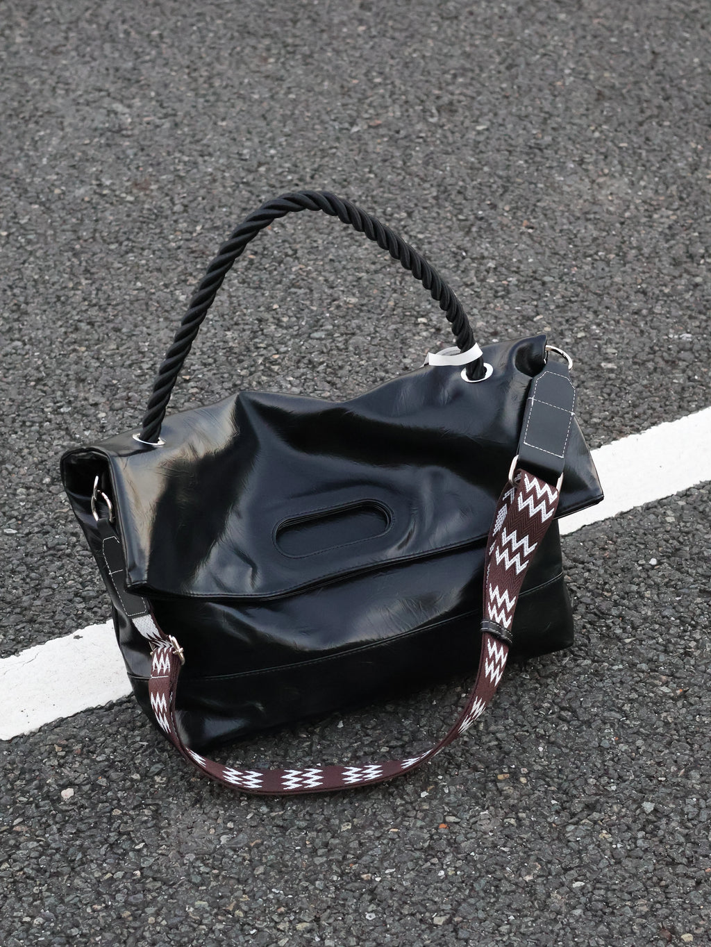 Men's Soft Synthetic Leather Large Casual Shoulder Crossbody Bag