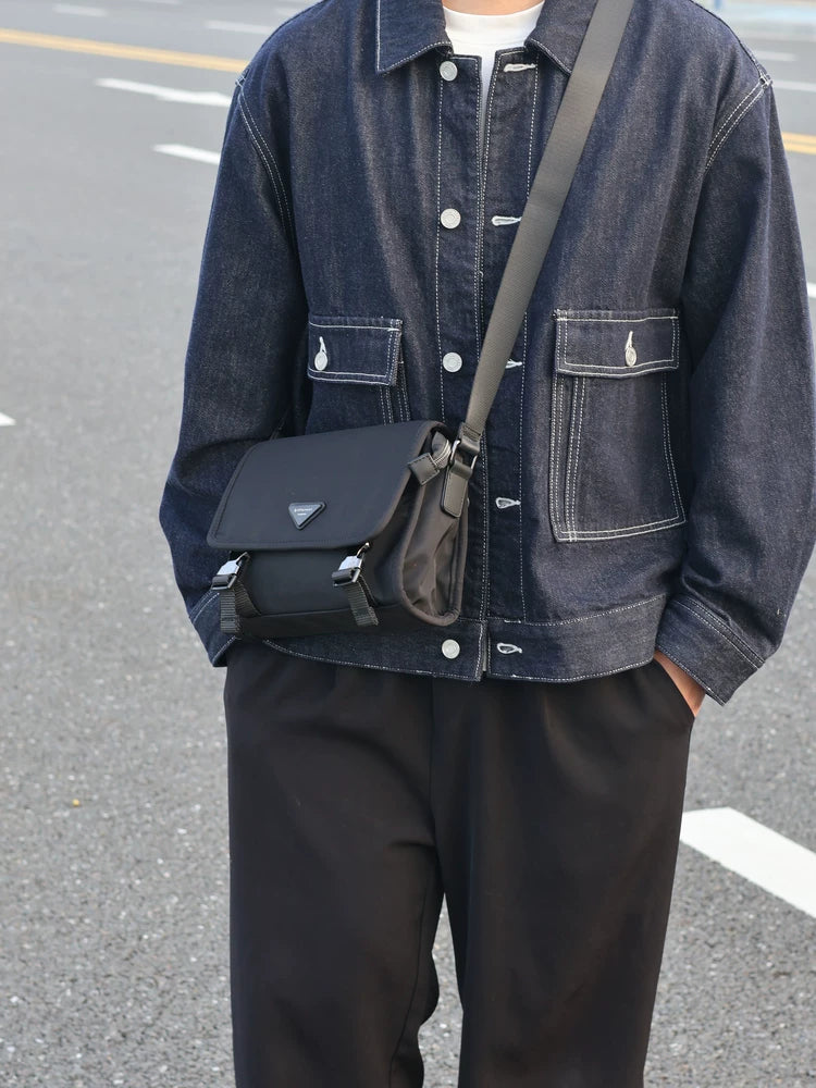 Men's Casual Commuter Crossbody Bag