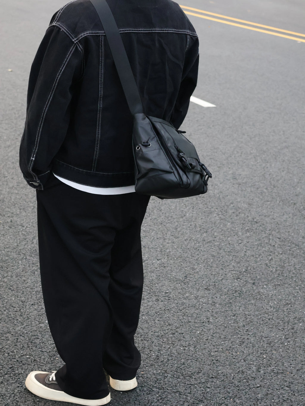 Men's Oxford Casual Commuter Messenger Crossbody Bag
