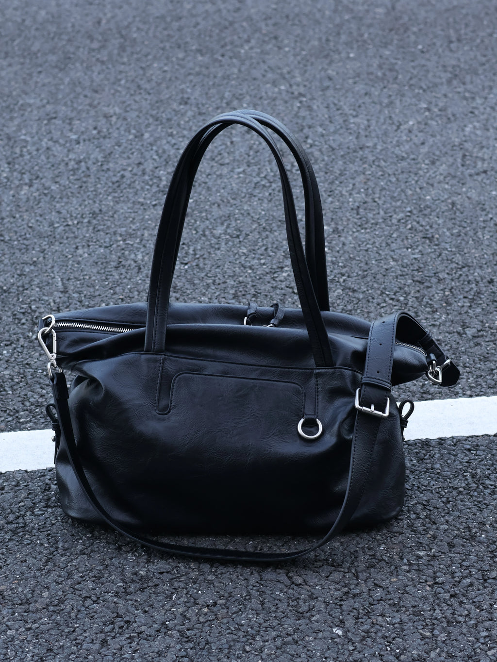 Men's Synthetic Leather Large Casual Shoulder Crossbody Bag