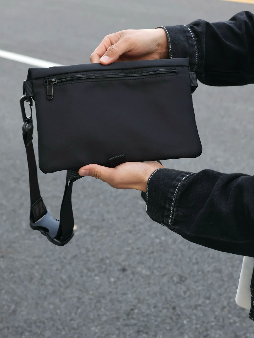 Unisex Oxford Casual Shoulder Crossbody Chest Bag
