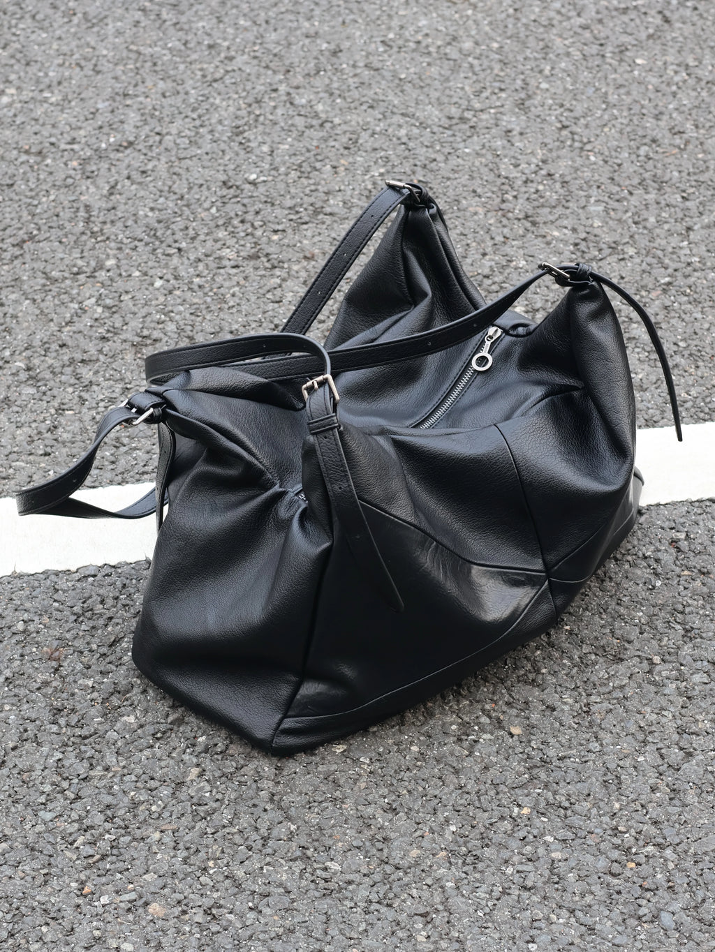 Men's Soft Synthetic Leather Large Casual Shoulder Crossbody Bag