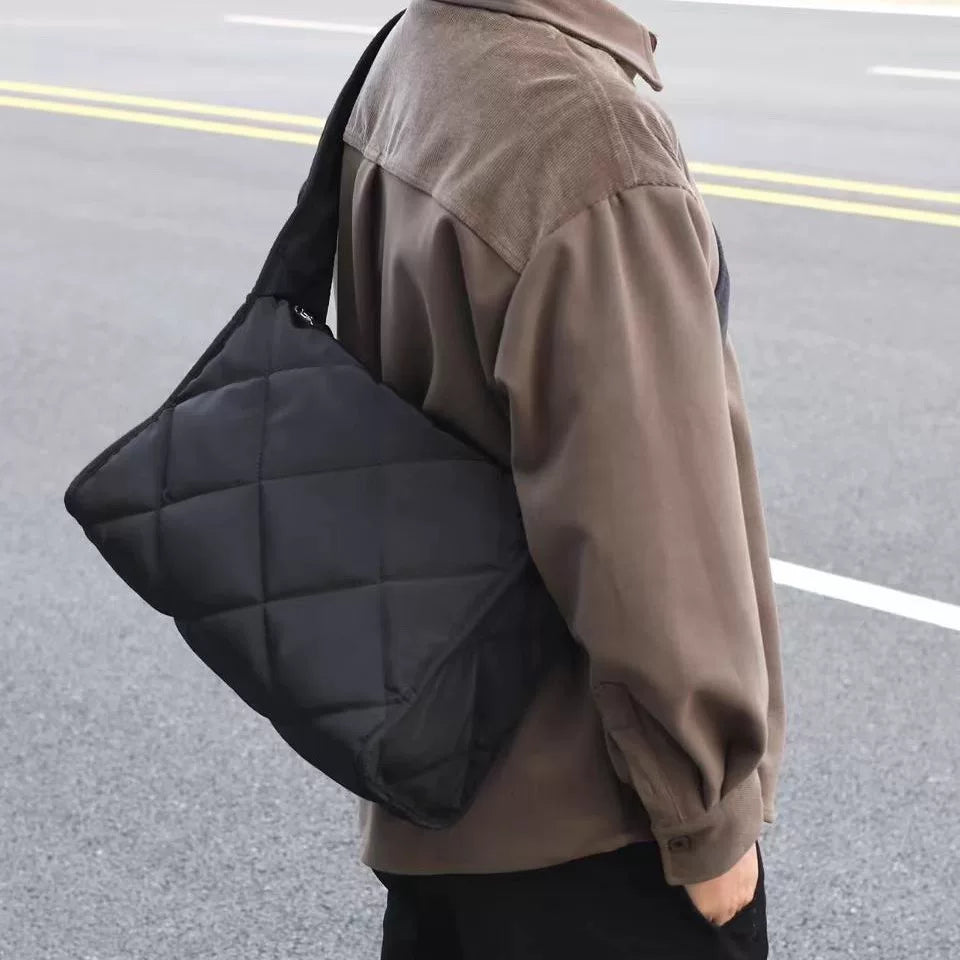 Men's Nylon Large Casual Shoulder Crossbody Bag
