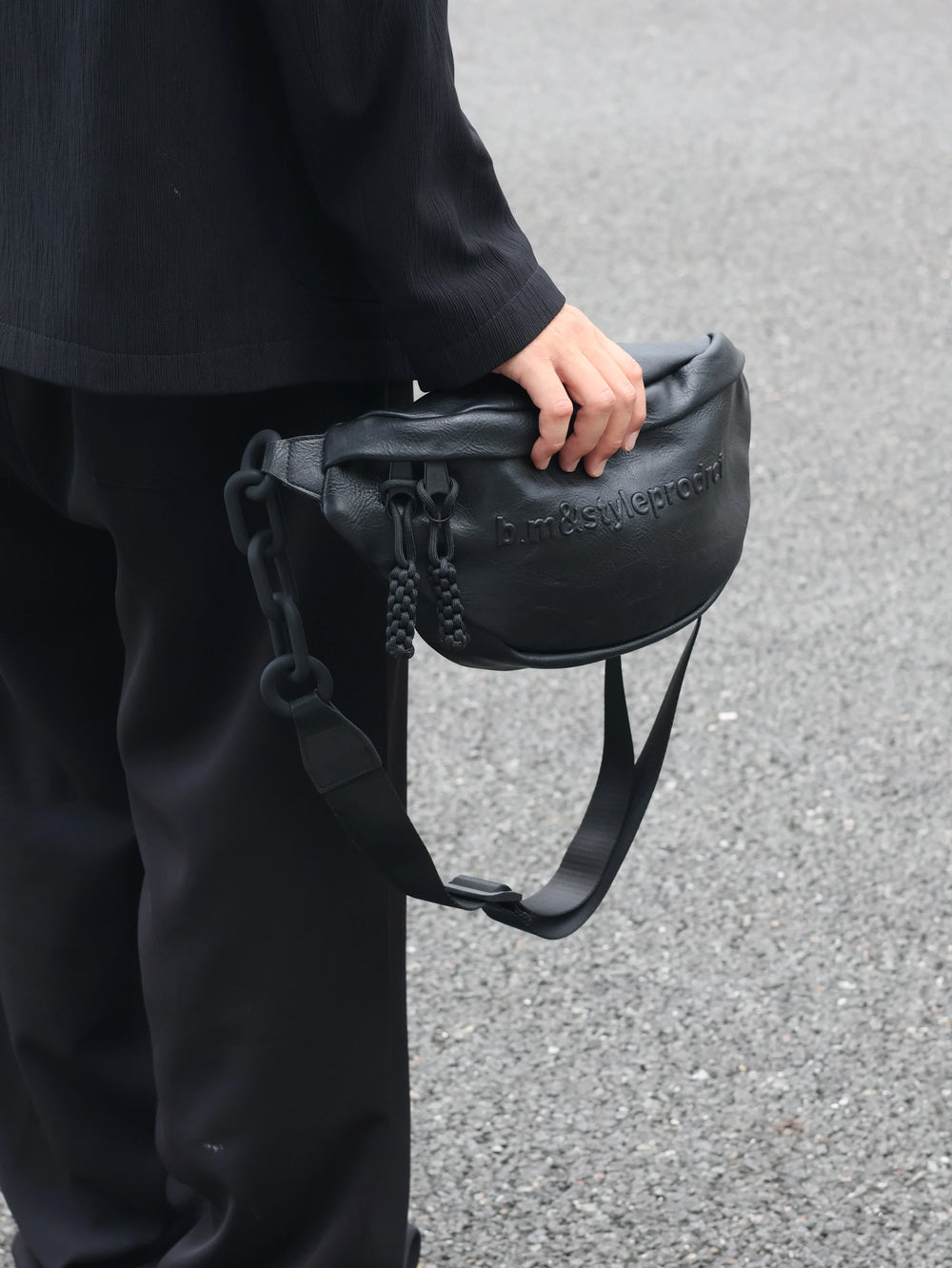 Men's Casual Crossbody Chest Bag Waterproof Waist Commuter Pack