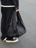 Women's Oxford Cloth Large Casual Gym Shoulder Bag