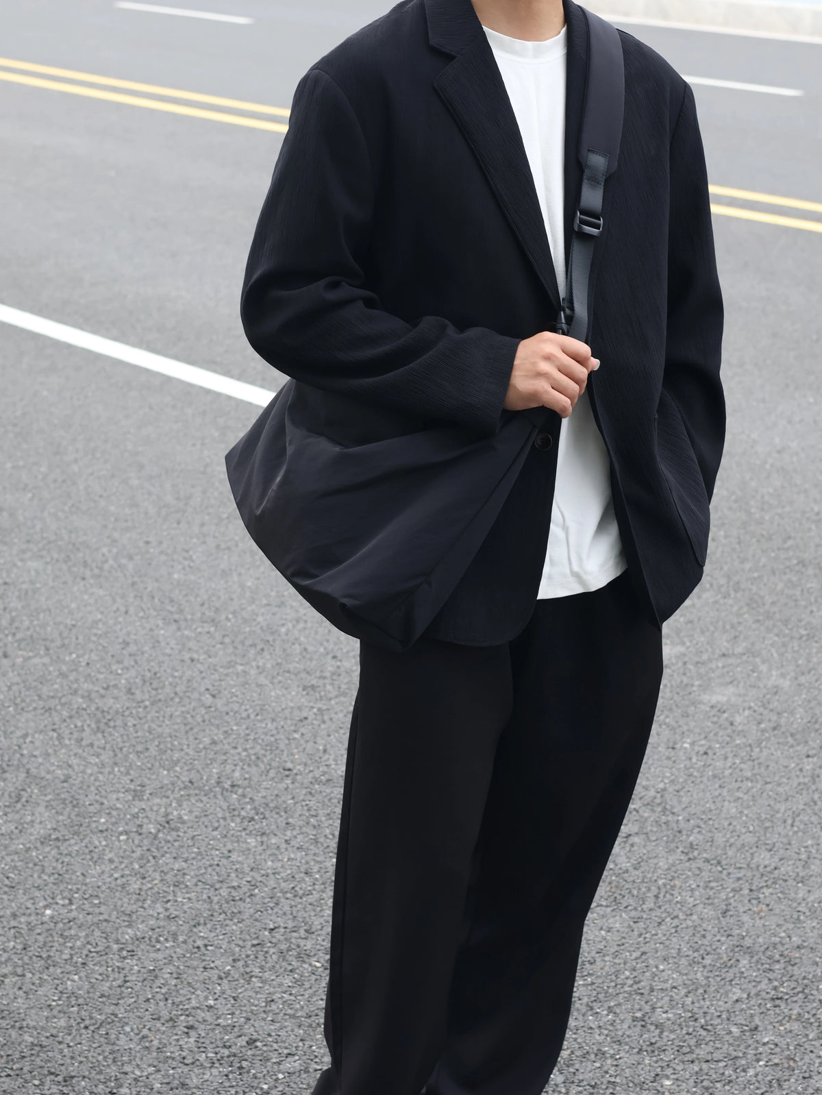 Men's Nylon Large Casual Shoulder Crossbody Bag
