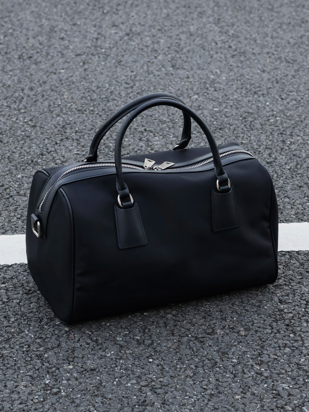 Men's Leather Patchwork Casual Commuter Boston Crossbody Bag