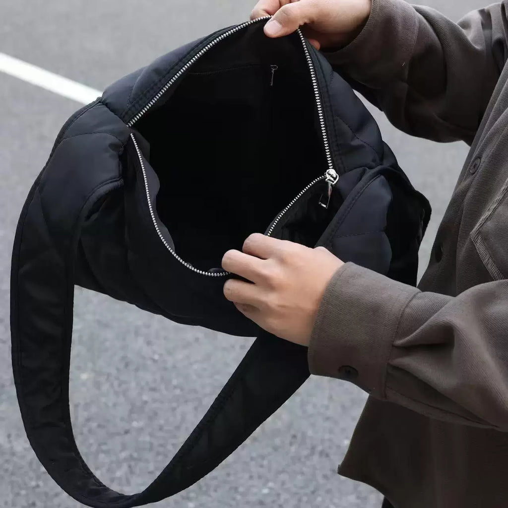 Men's Nylon Large Casual Shoulder Crossbody Bag