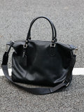 Men's Genuine Leather Large Casual Shoulder Crossbody Bag