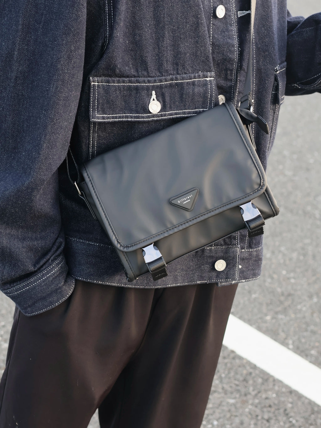Men's Casual Commuter Crossbody Bag