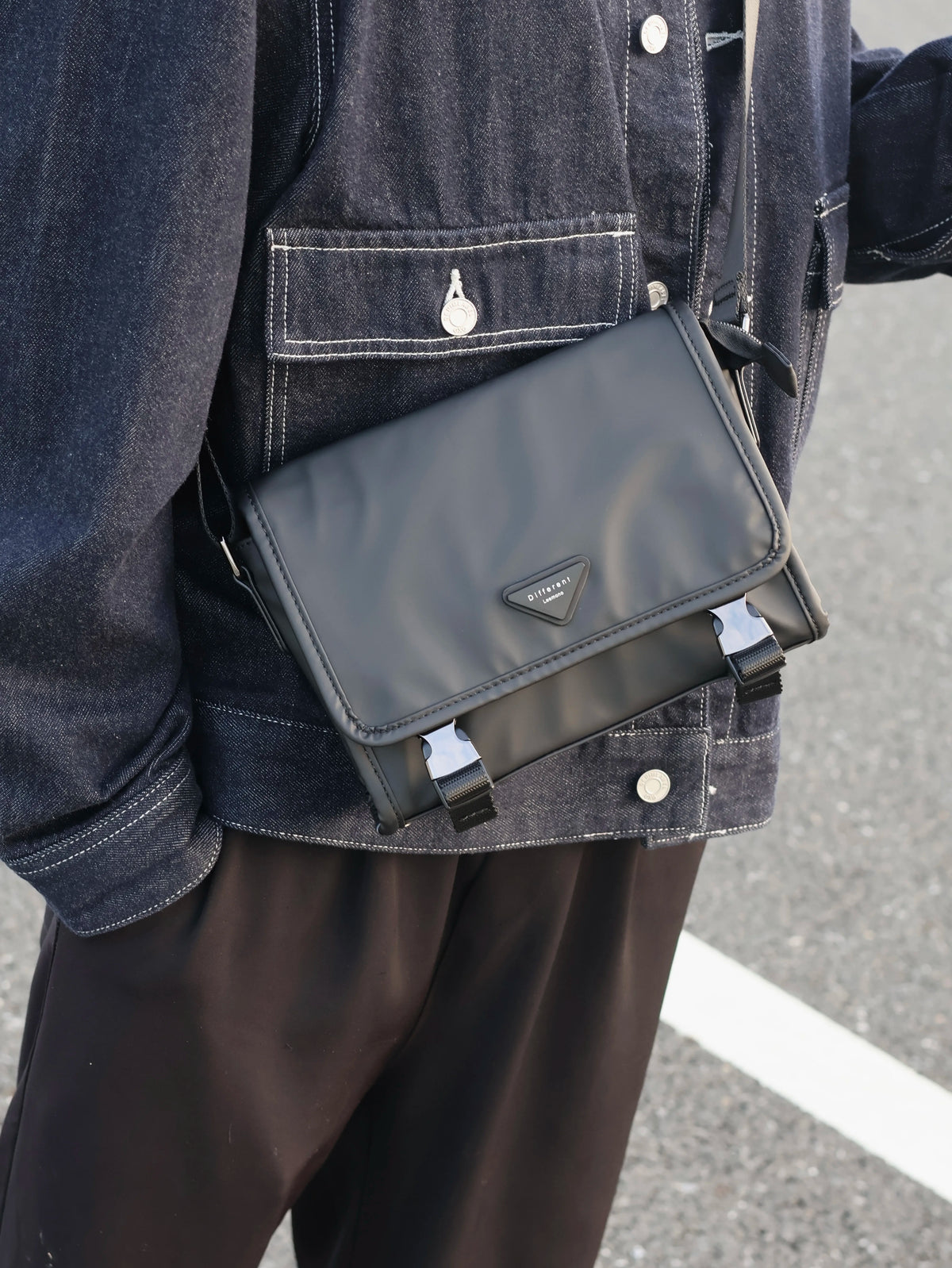 Men's Casual Commuter Crossbody Bag