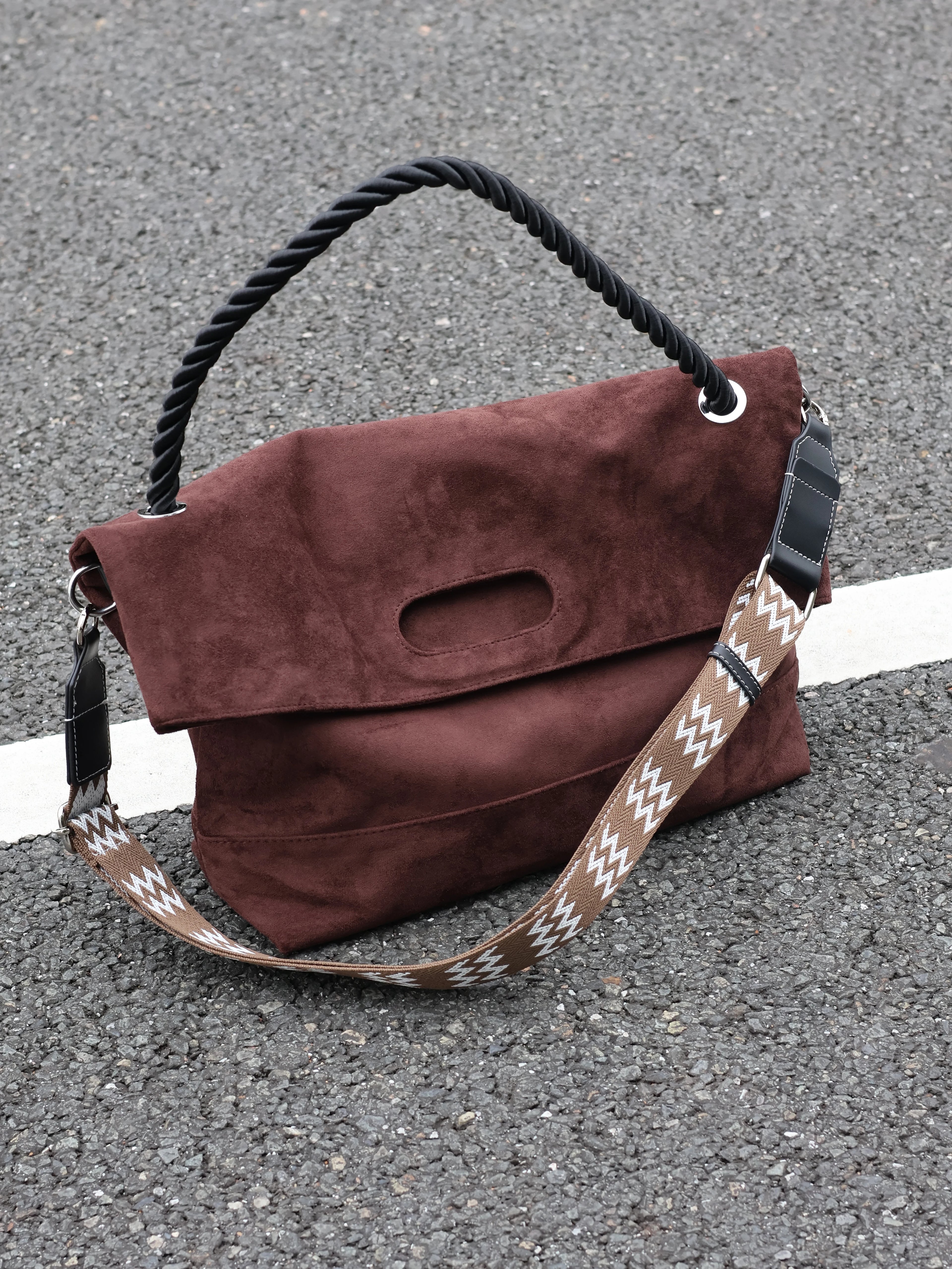 Men's Large Casual Commuter Shoulder Crossbody Bag