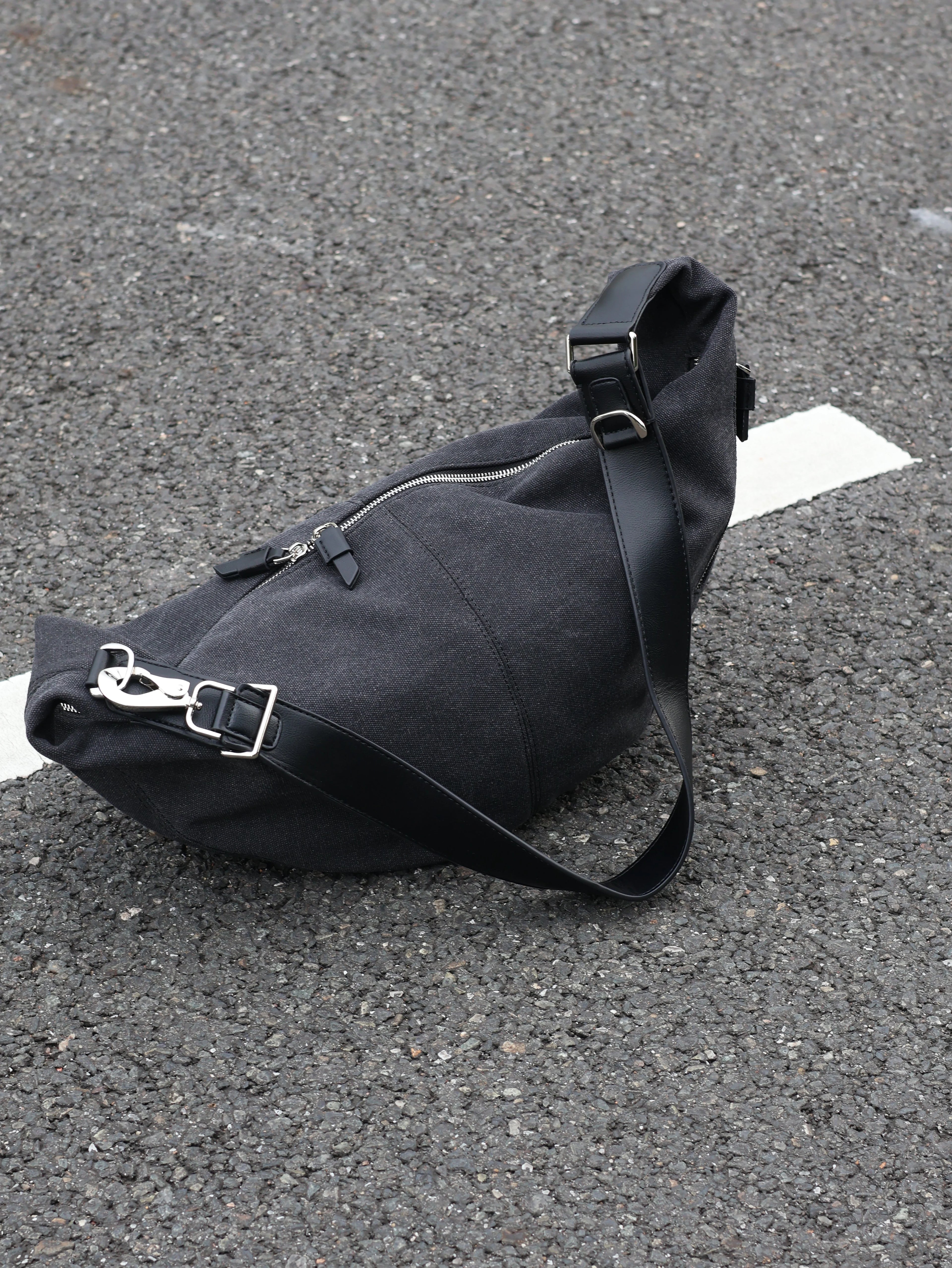 Men's Denim Retro Large Casual Shoulder Crossbody Bag