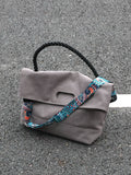 Men's Retro Large Casual Commuter Crossbody Bag