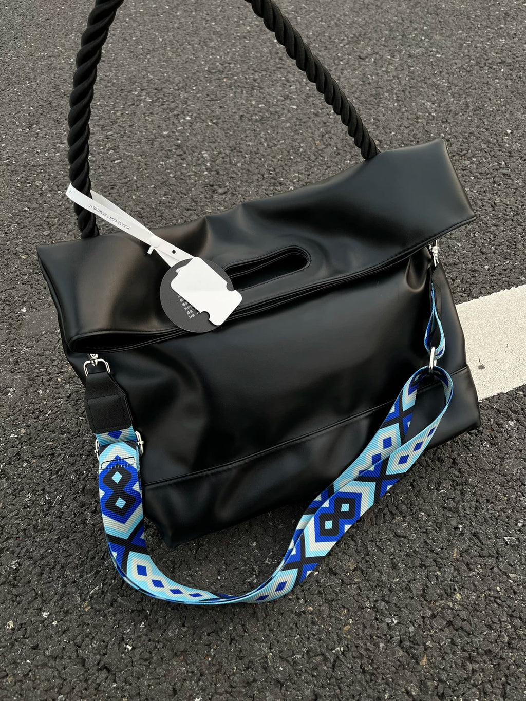 Extra large shoulder bag, sports sports bag, high-end