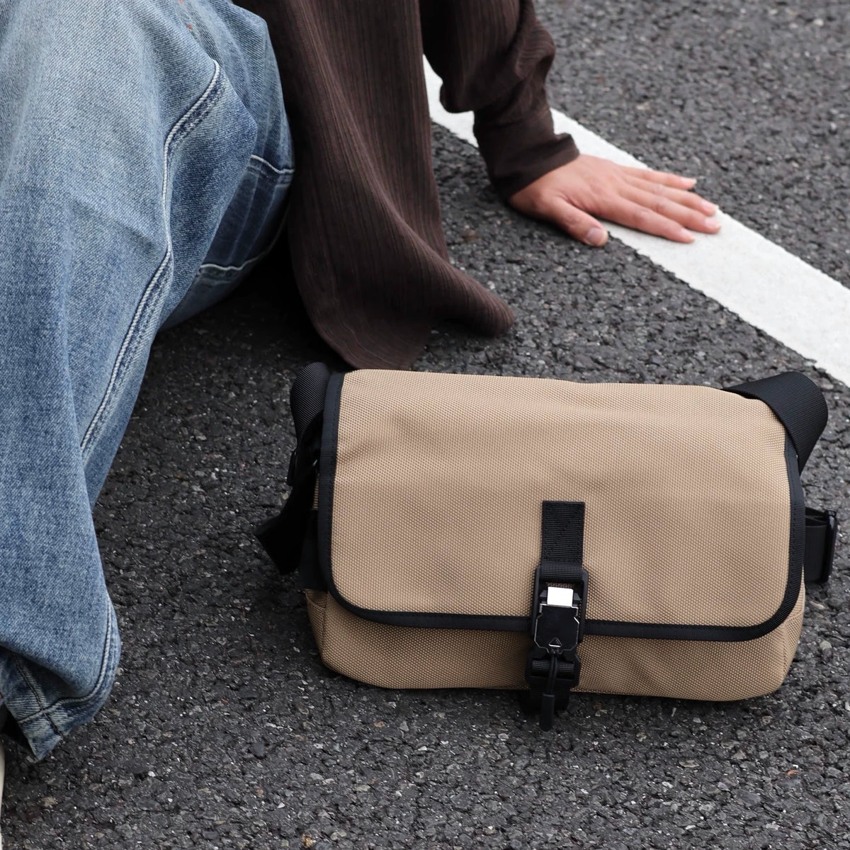Men's Nylon Waterproof Casual Shoulder Crossbody Bag