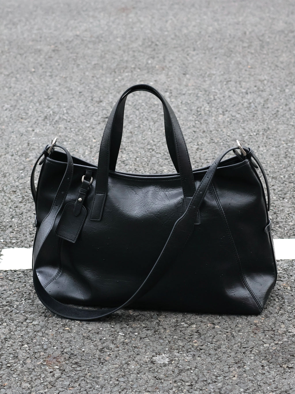 Men's Synthetic Leather Large Casual Shoulder Crossbody Bag