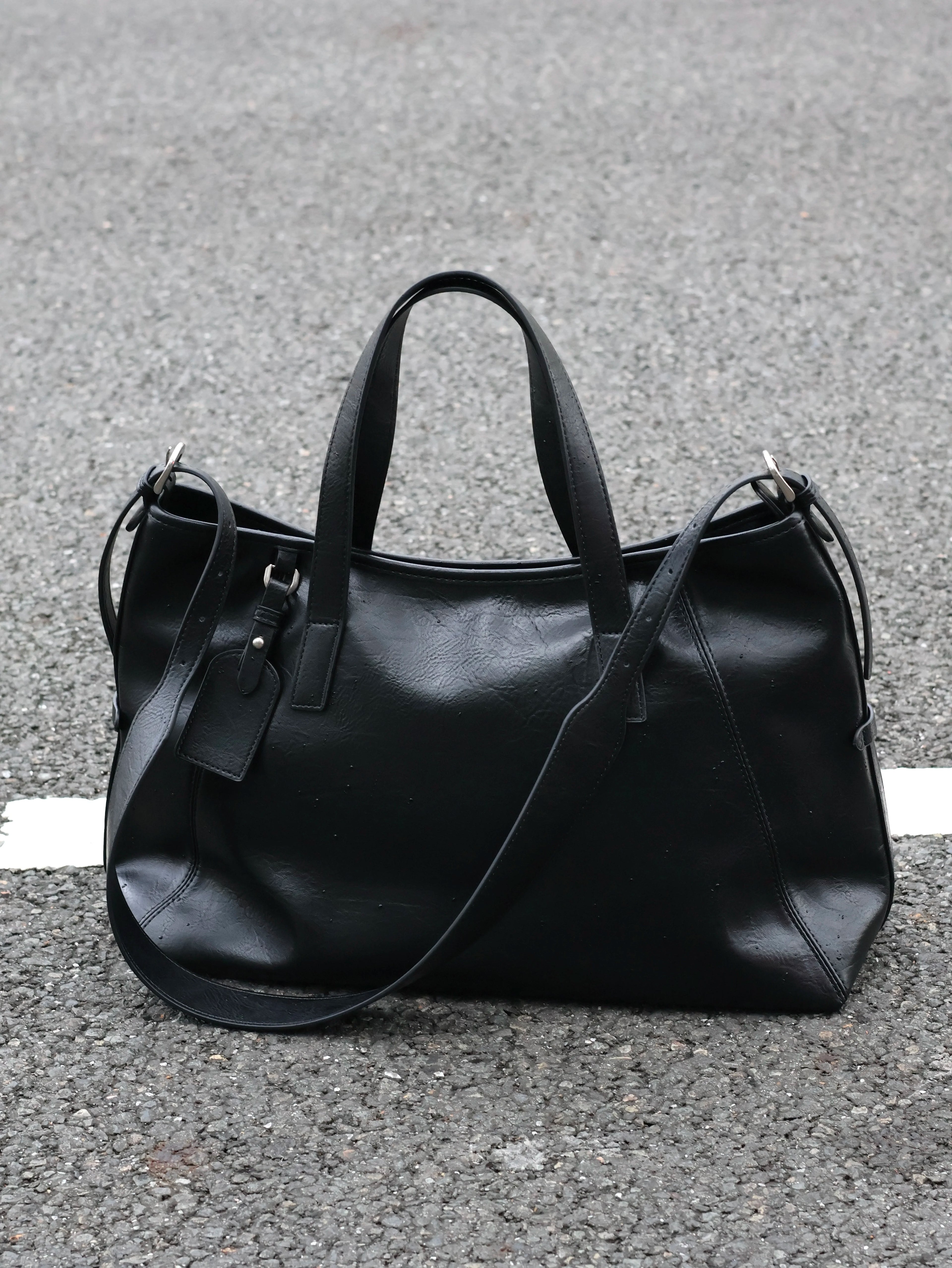 Men's Synthetic Leather Large Casual Shoulder Crossbody Bag