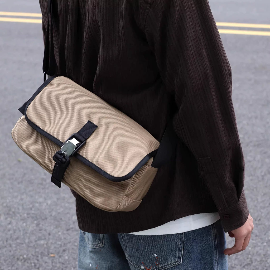 Men's Nylon Waterproof Casual Shoulder Crossbody Bag