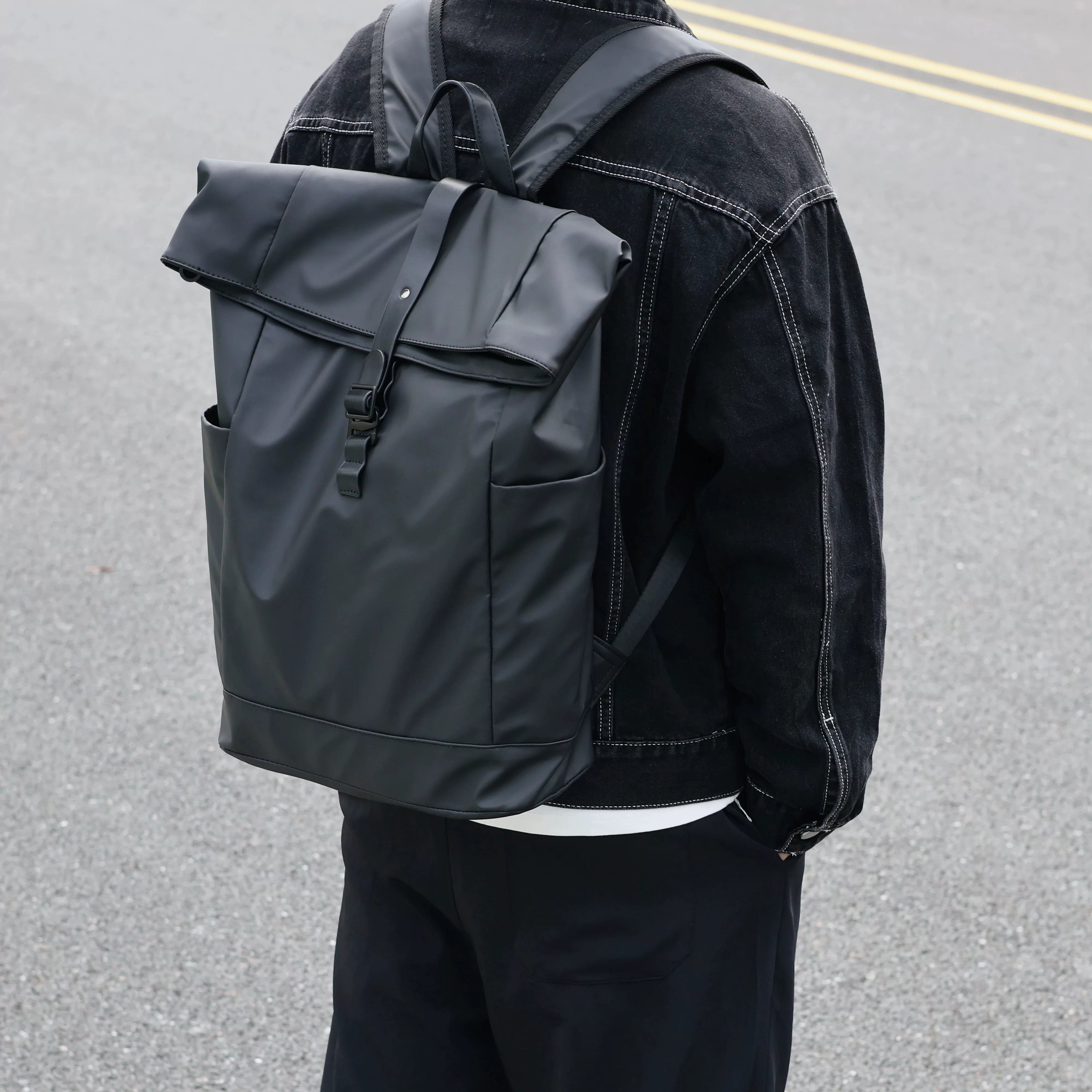 Men's Oxford Casual Commuter Laptop Backpack