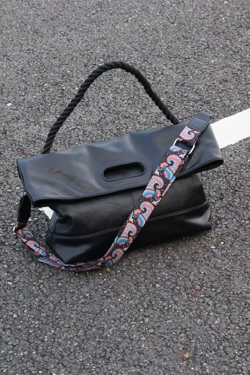 Men's Synthetic Leather Large Casual Commuter Crossbody Bag