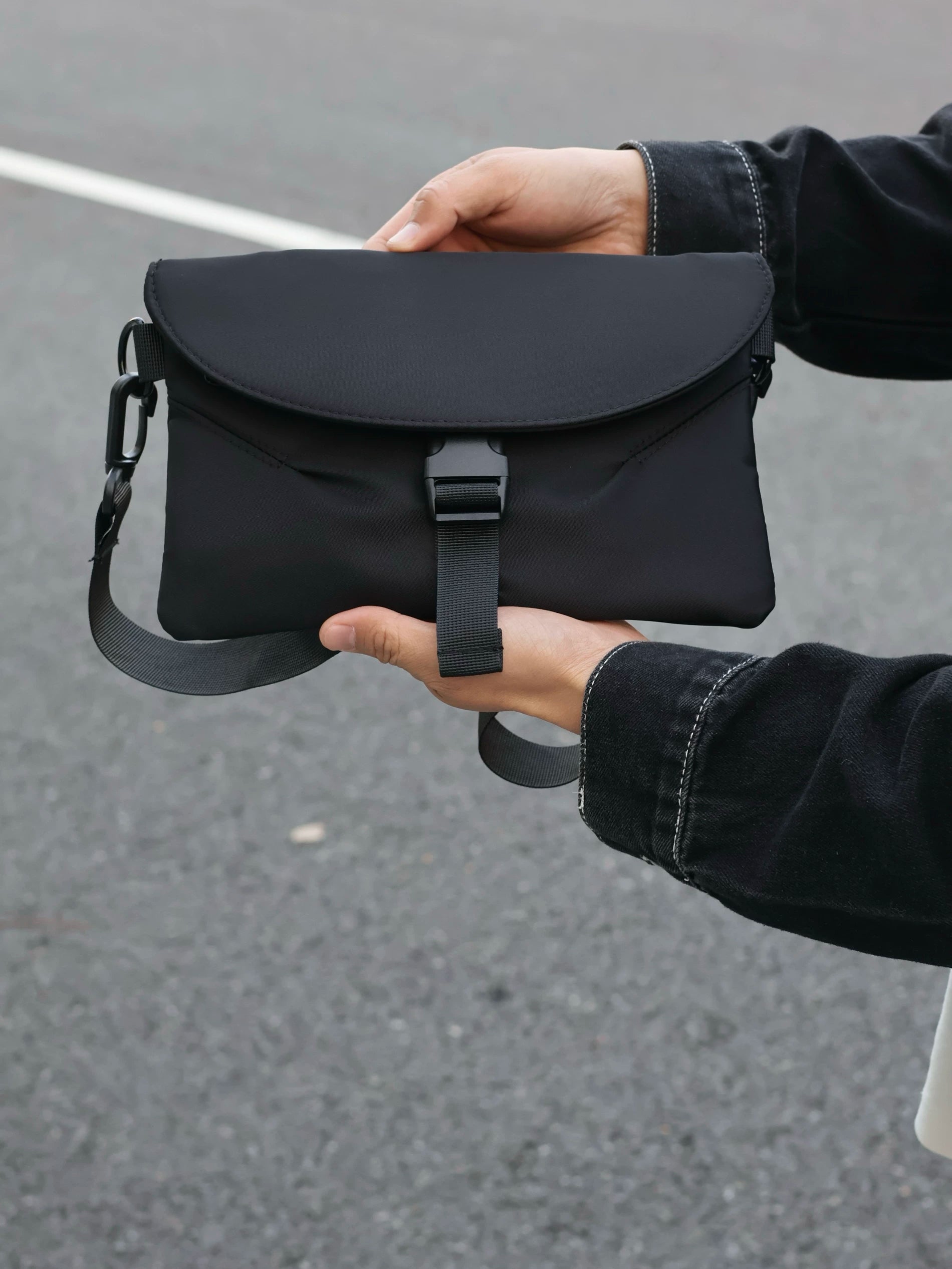 Unisex Oxford Casual Shoulder Crossbody Chest Bag