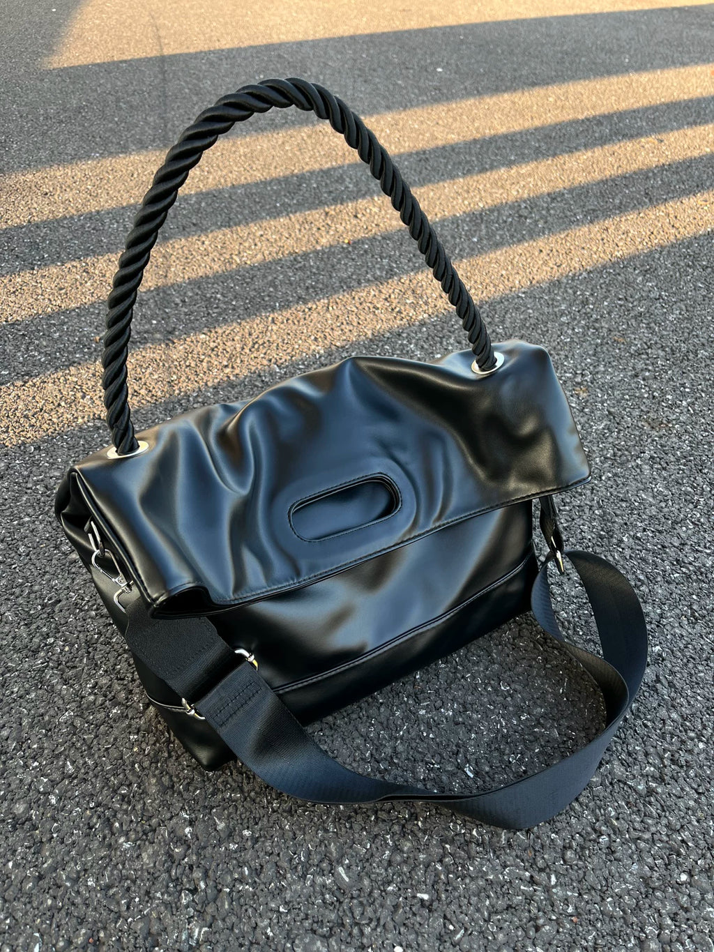 Extra large shoulder bag, sports sports bag, high-end