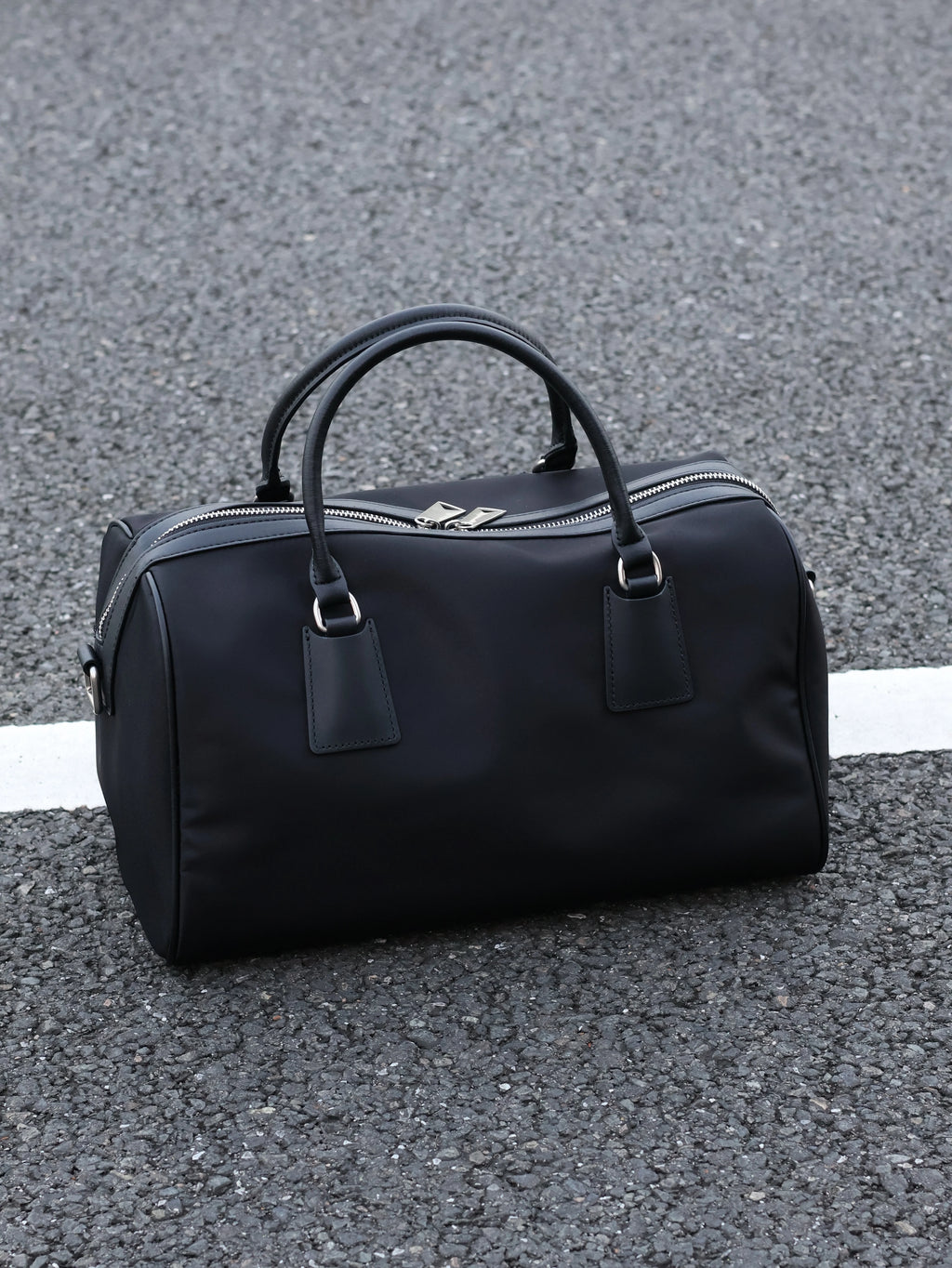 Men's Leather Patchwork Casual Commuter Boston Crossbody Bag