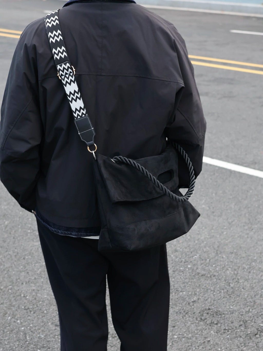 Men's Large Casual Commuter Shoulder Crossbody Bag