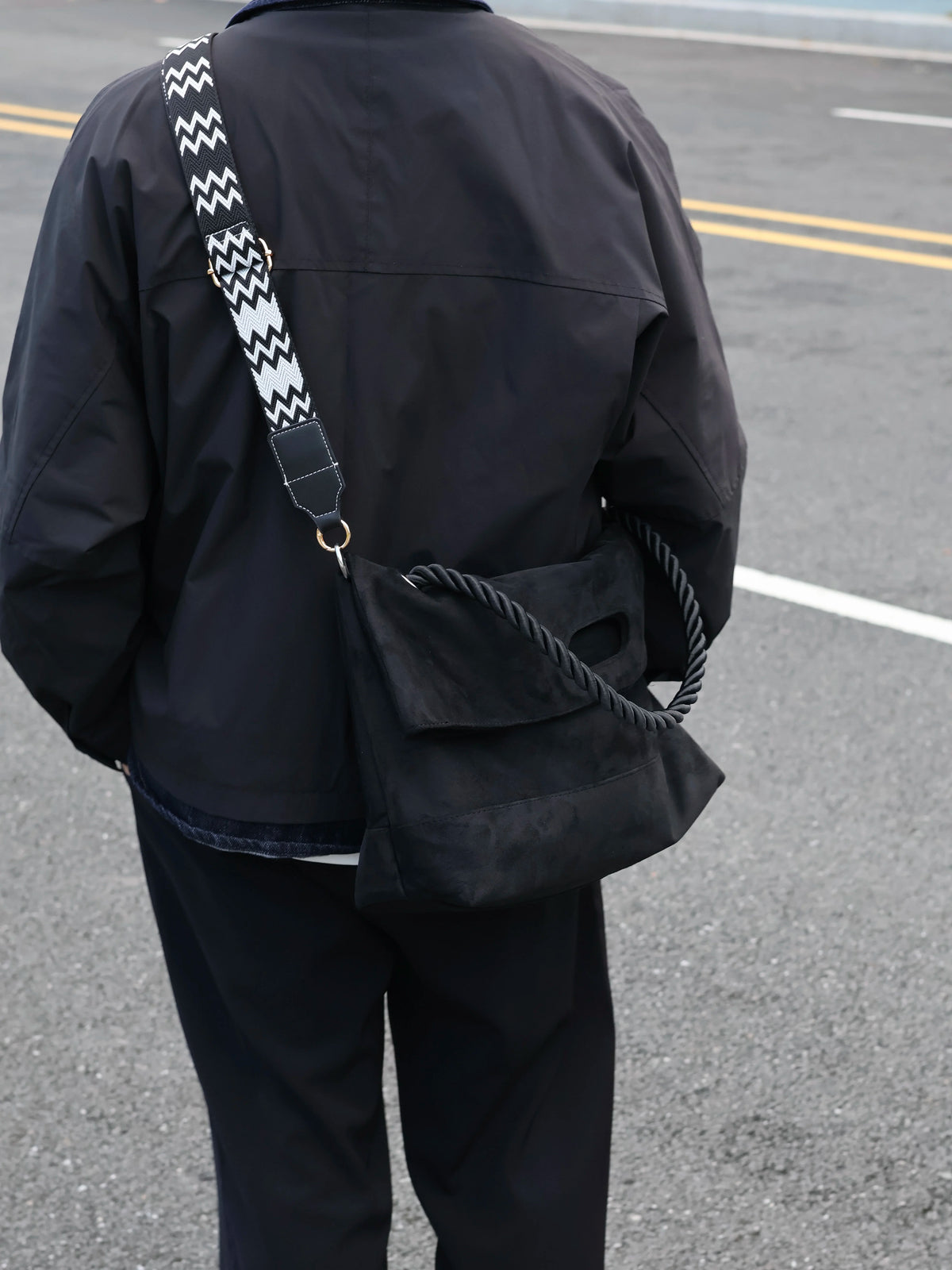 Men's Large Casual Commuter Shoulder Crossbody Bag