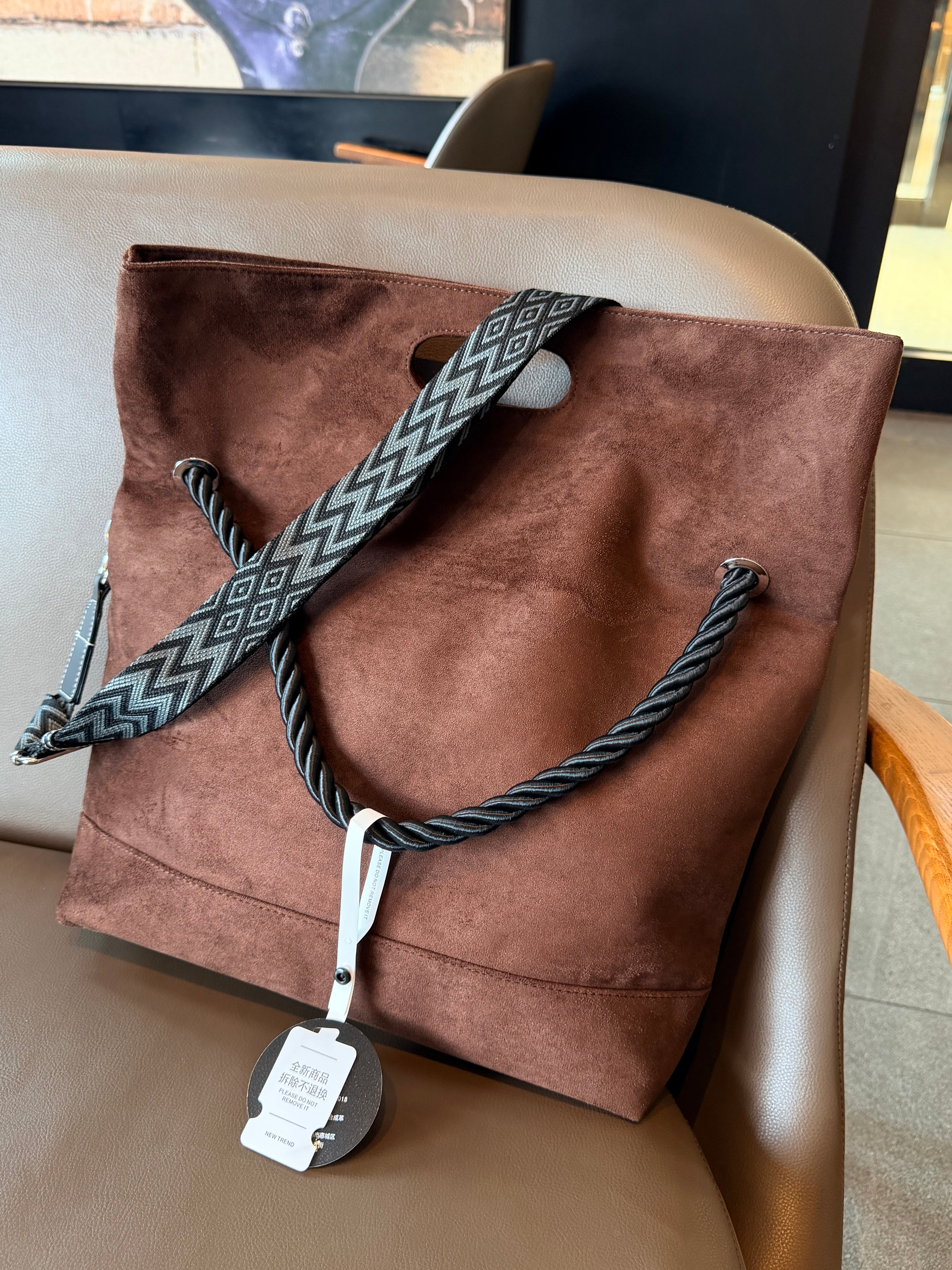 Men's Large Casual Commuter Shoulder Crossbody Bag