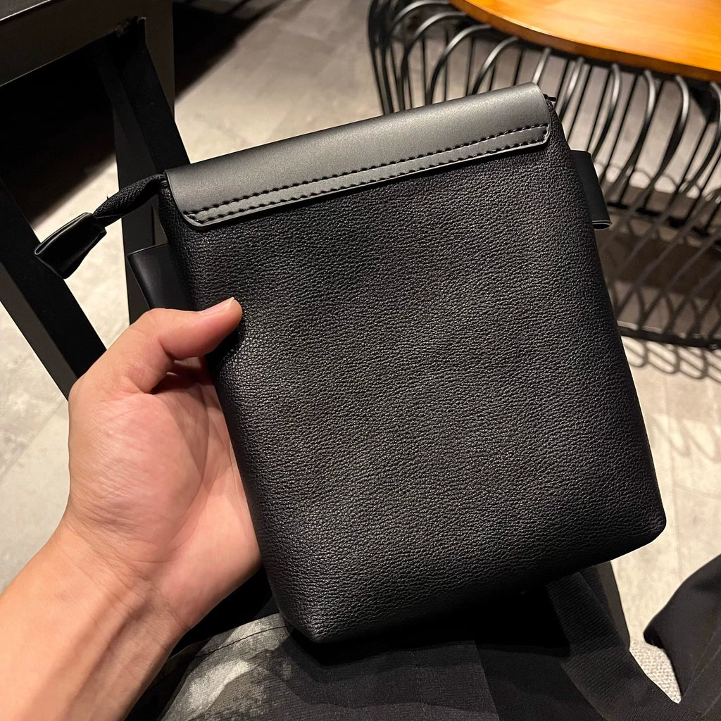 Men's Synthetic Leather Small Casual Shoulder Crossbody Bag