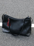 Men's Genuine Leather Large Casual Shoulder Crossbody Bag