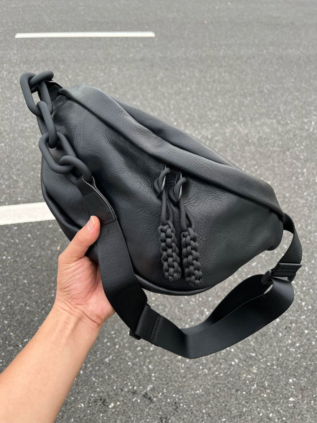 Men's Casual Crossbody Chest Bag Waterproof Waist Commuter Pack