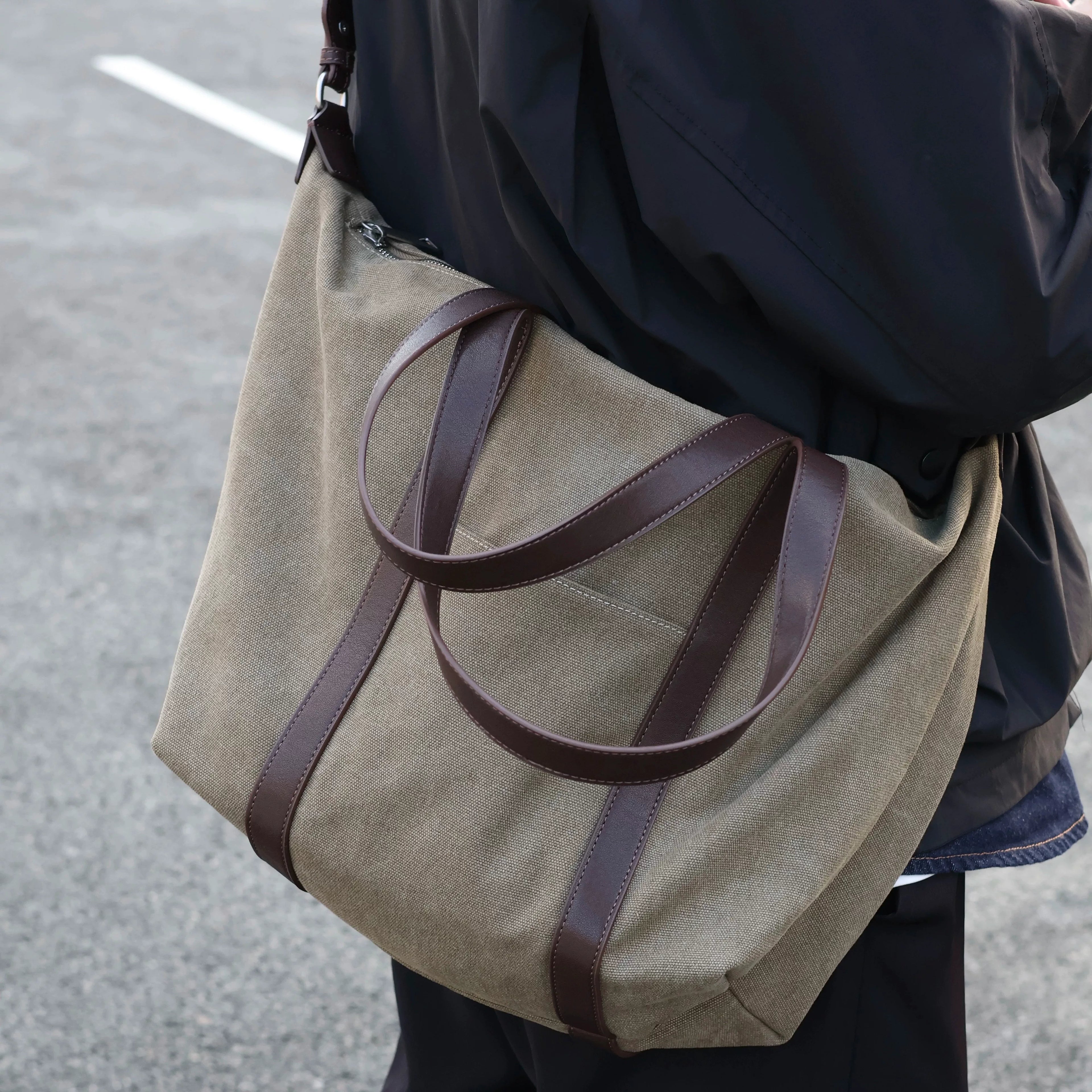 Men's Canvas Casual Shoulder Crossbody Bag