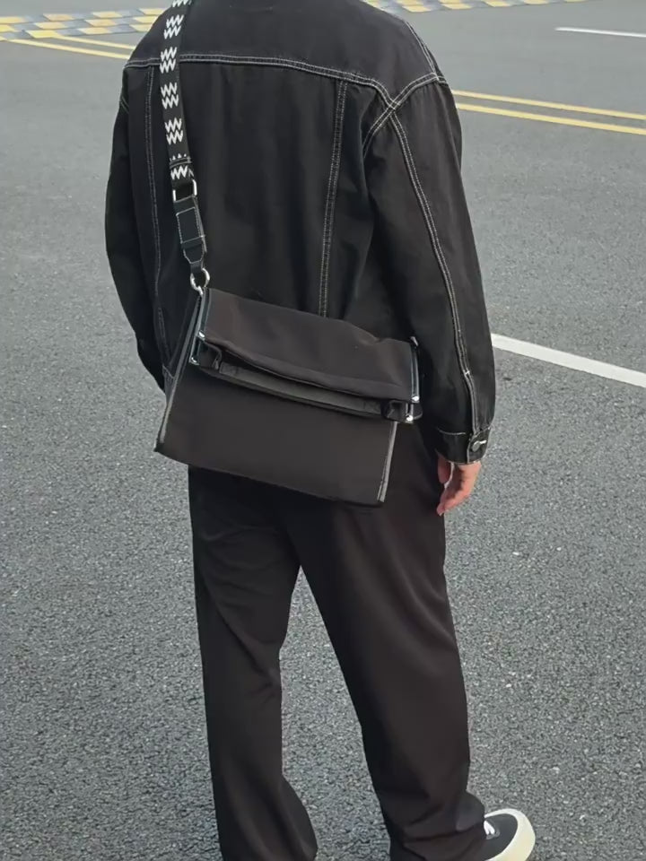 Women's Nylon Casual Messenger Shoulder Crossbody Bag